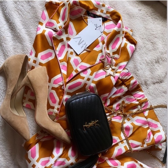 GORGEOUS ZARA NWT Pajama Style Pants - Picture 10 of 10